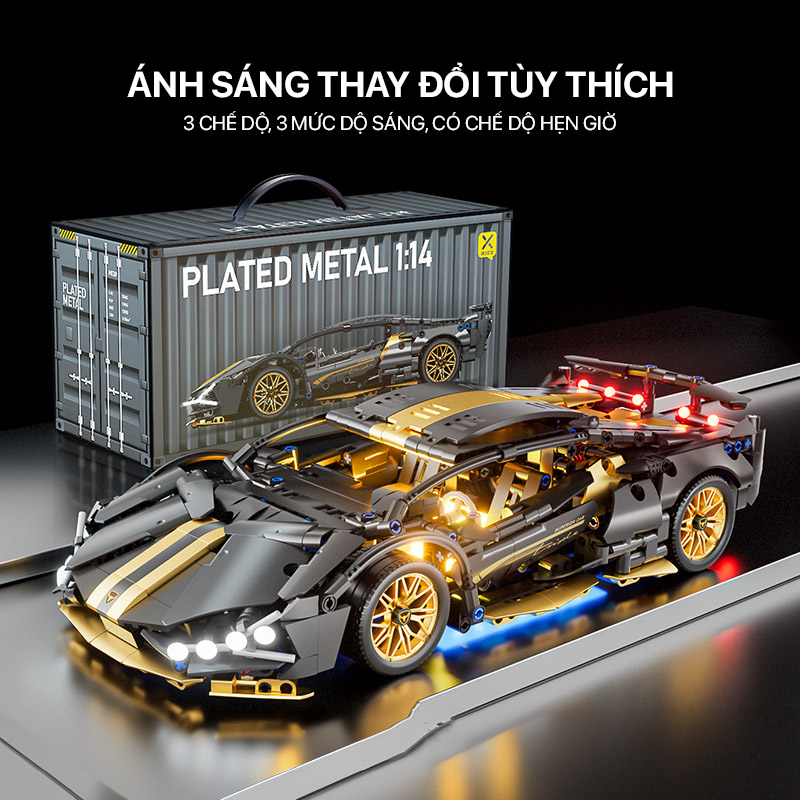 Mô hình lắp ghép - Plated Metal 67129 5 mo hinh lap ghep plated metal 67129 05